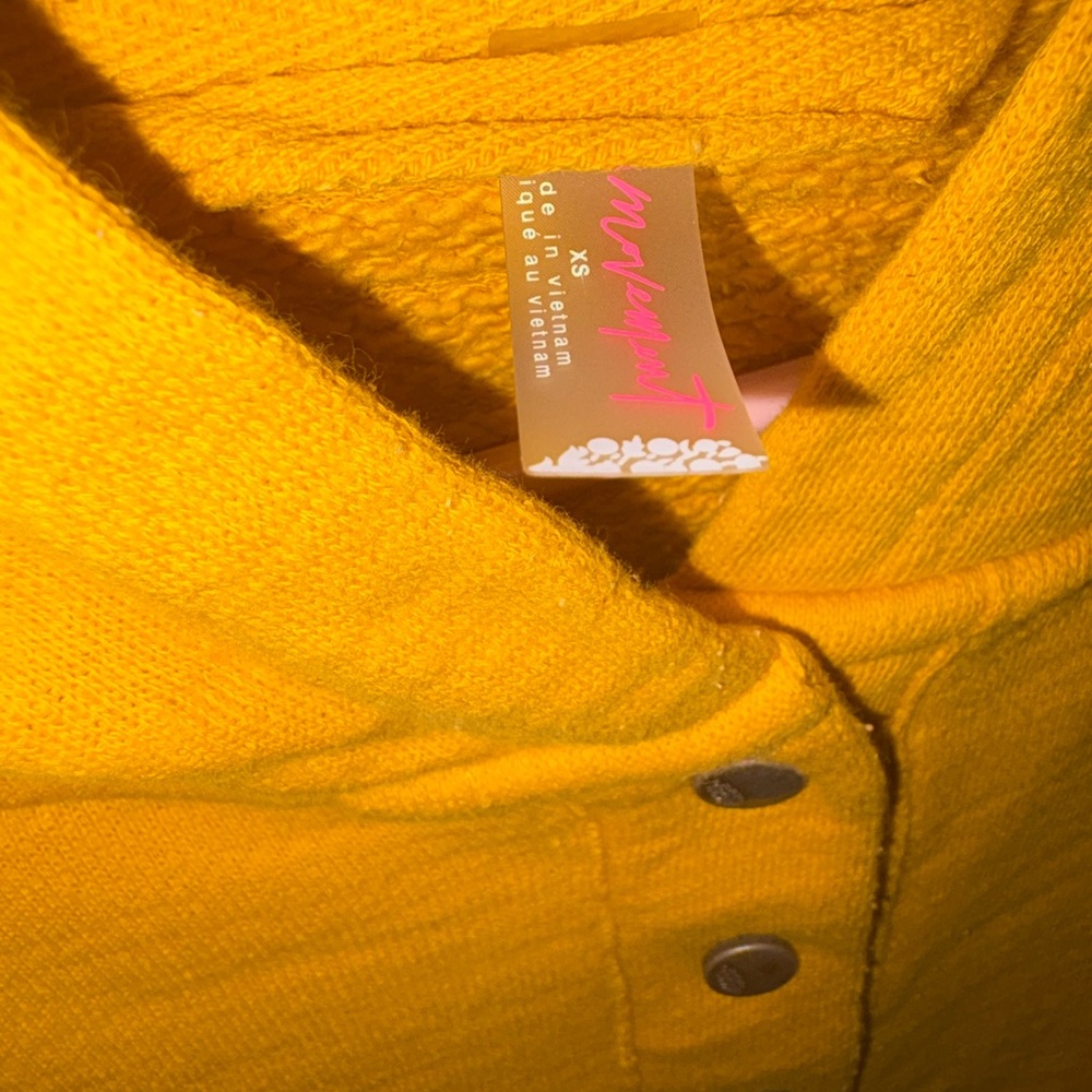 We The Free Movement Honey Dove Swaying Sunflowers Pullover Sweatshirt Hoodie XS - Picture 3 of 3